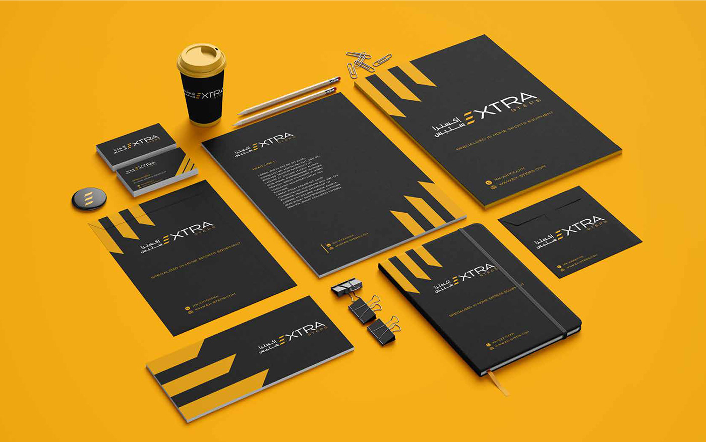Extra Steps Brand Identity 22 Extra Steps Brand Identity by Recipe Codes – image 22 of 27