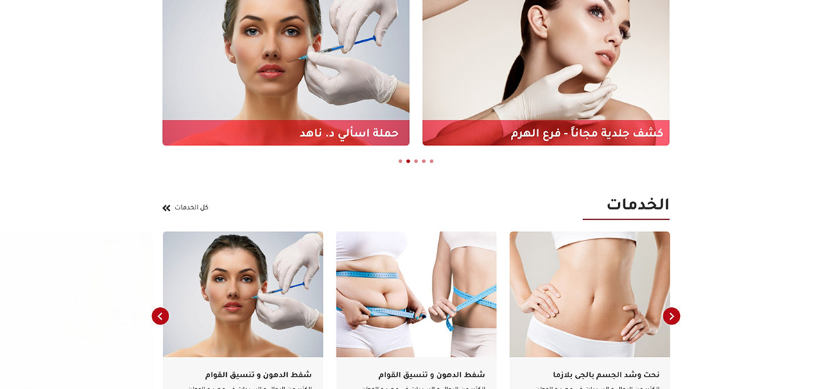 Dr. Nahed Samir Website 5 Dr. Nahed Samir Website by Recipe Codes – image 5 of 13