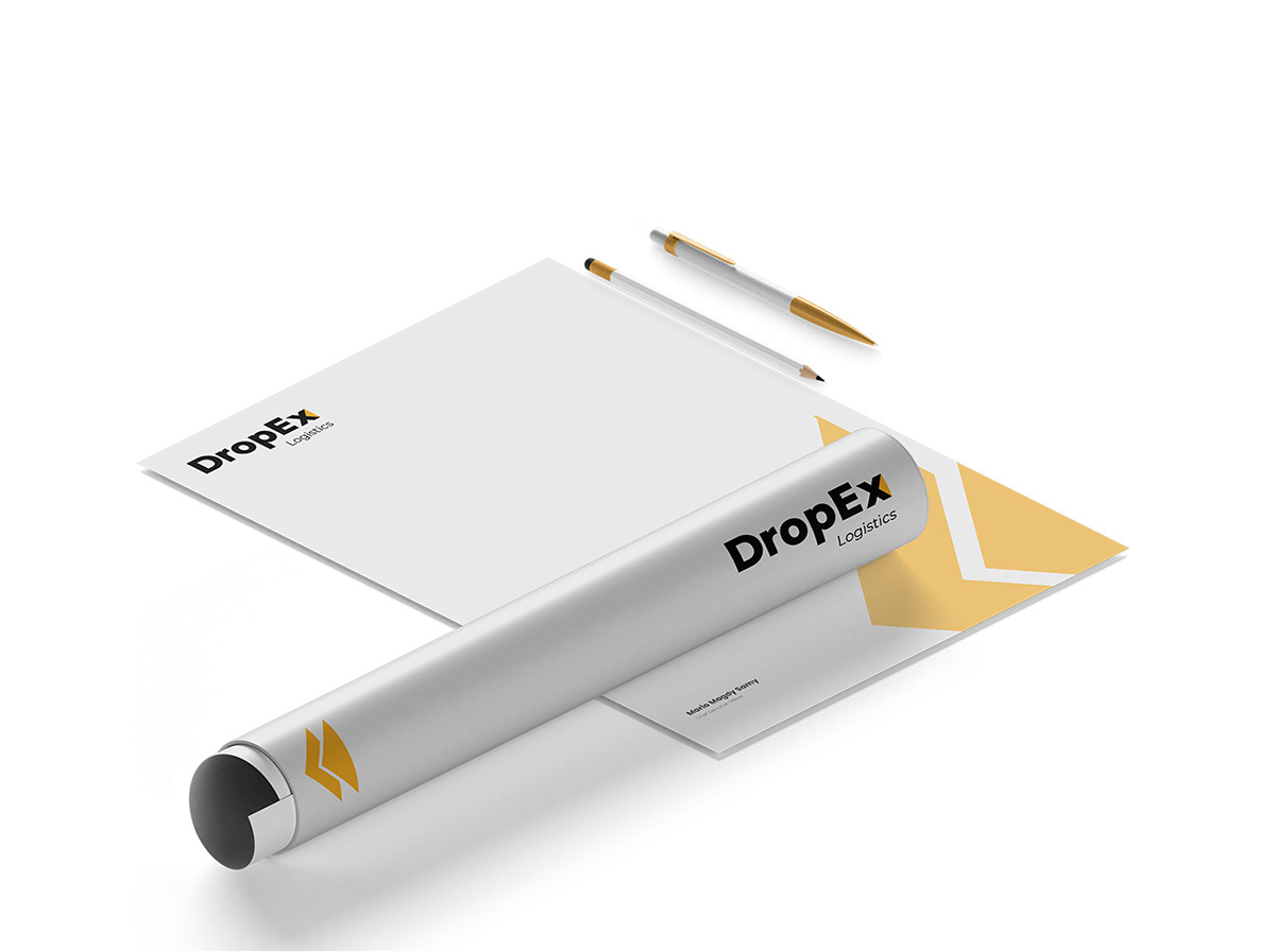 DropEx Brand Identity 9 DropEx Brand Identity by Recipe Codes – image 9 of 9