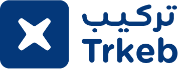 Trkeb 3 Trkeb logo in Arabic and English