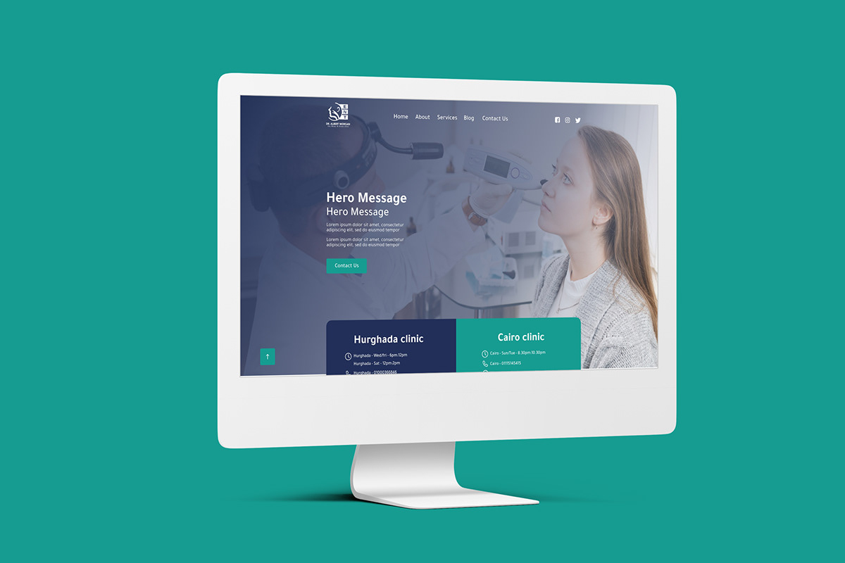 Dr. Albert Morgan Logo & Landing Page 10 Dr. Albert Morgan Logo & Landing Page by Recipe Codes – image 10 of 10