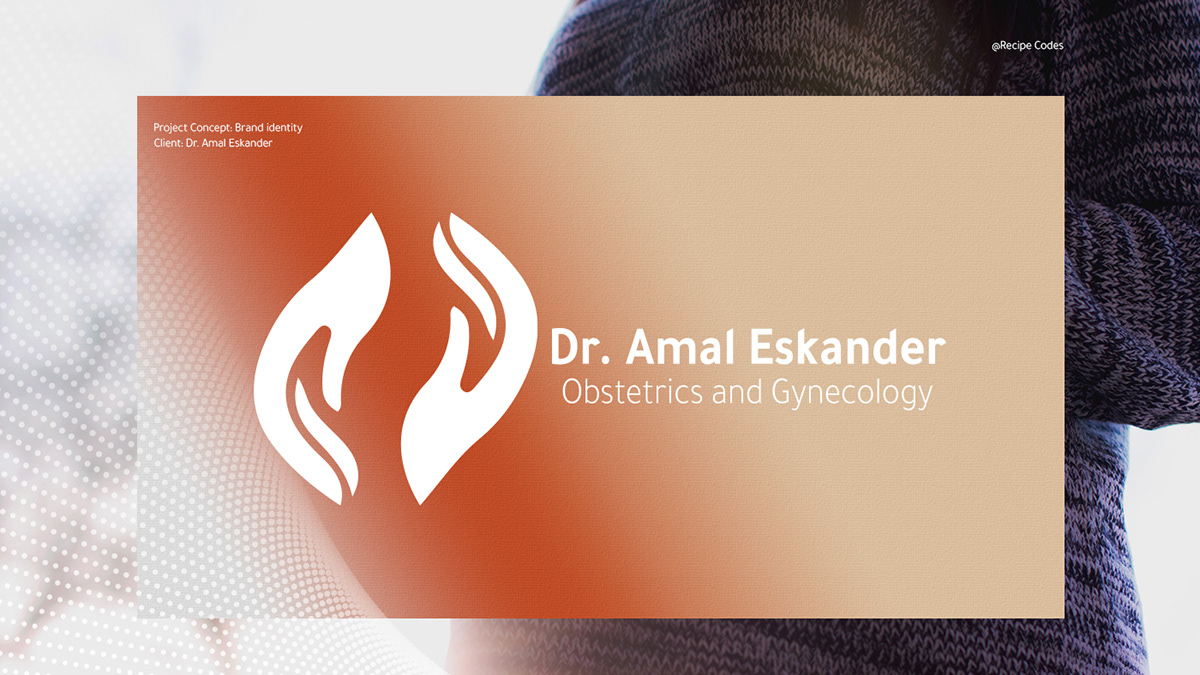 Dr. Amal Eskander Branding 1 Dr. Amal Eskander Branding by Recipe Codes – image 1 of 7