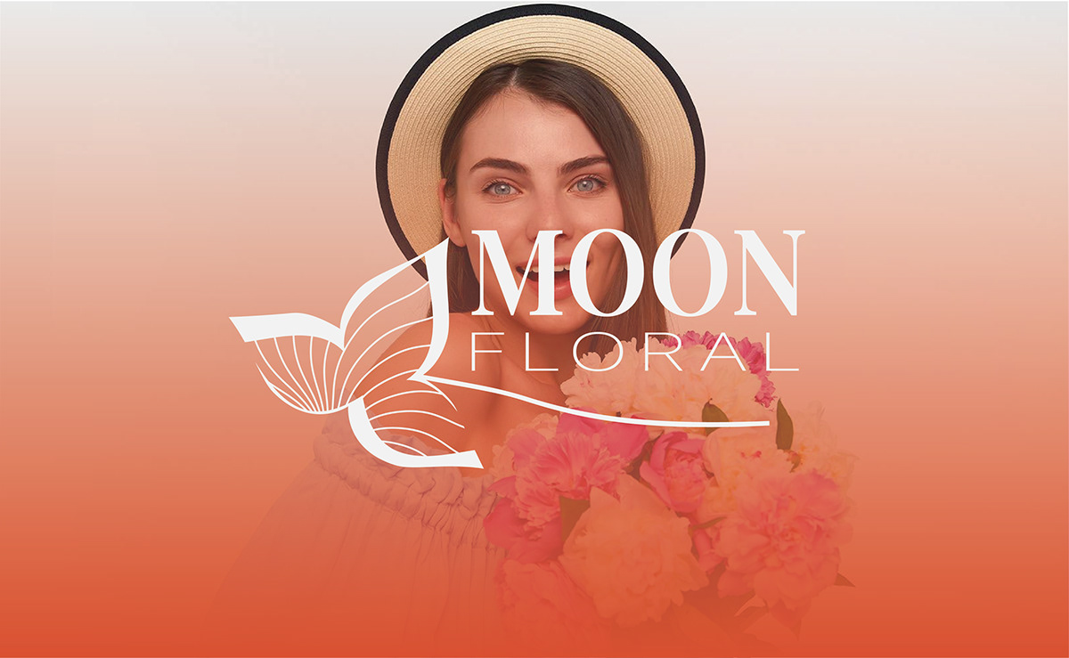 Moon Floral Brand Identity 1 Moon Floral Brand Identity by Recipe Codes – image 1 of 11