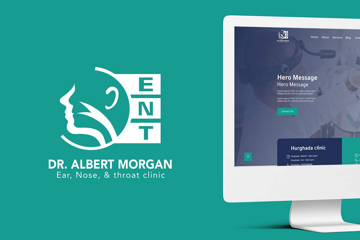 Dr. Albert Morgan Logo & Landing Page 2 Dr. Albert Morgan Logo & Landing Page by Recipe Codes – image 2 of 10