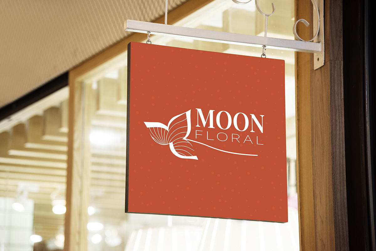 Moon Floral Brand Identity 2 Moon Floral Brand Identity by Recipe Codes – image 2 of 11
